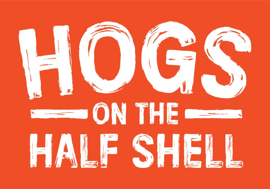 Coral Hogs on the Half Shell wordmark