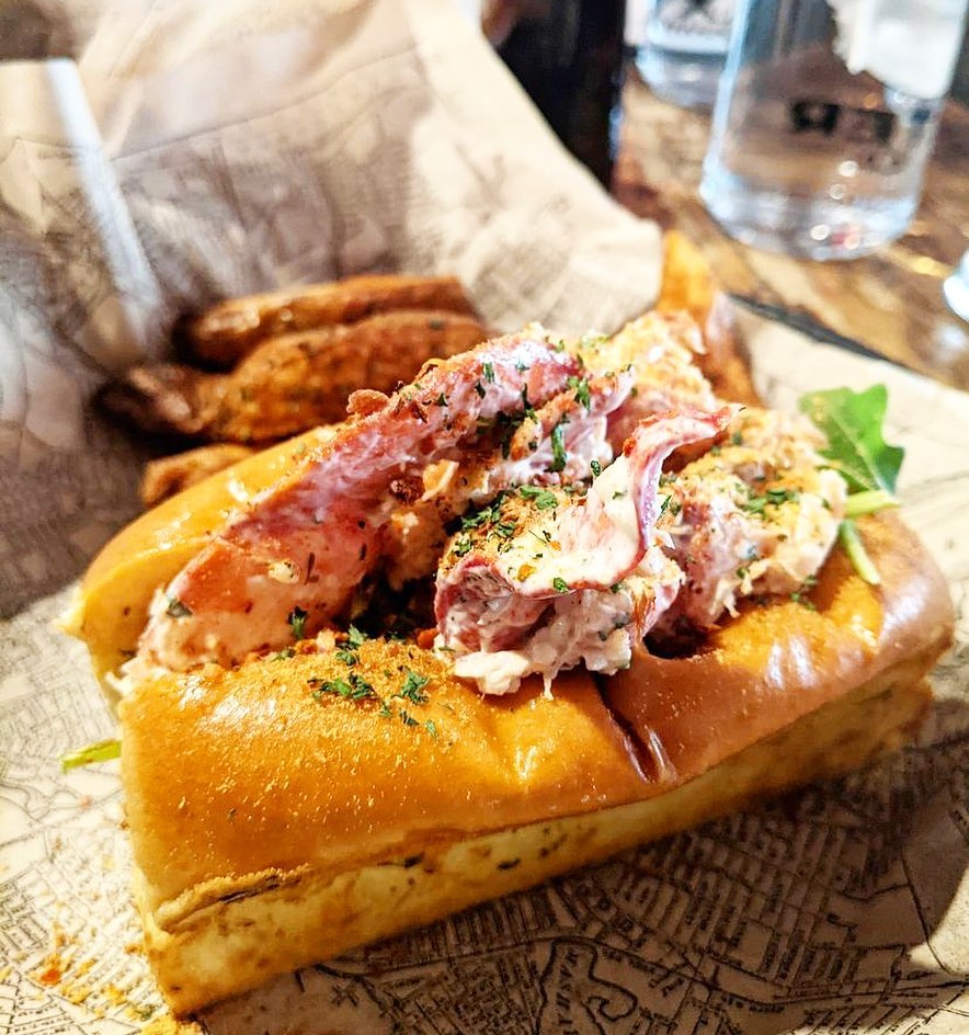 A House of Hogs lobster roll